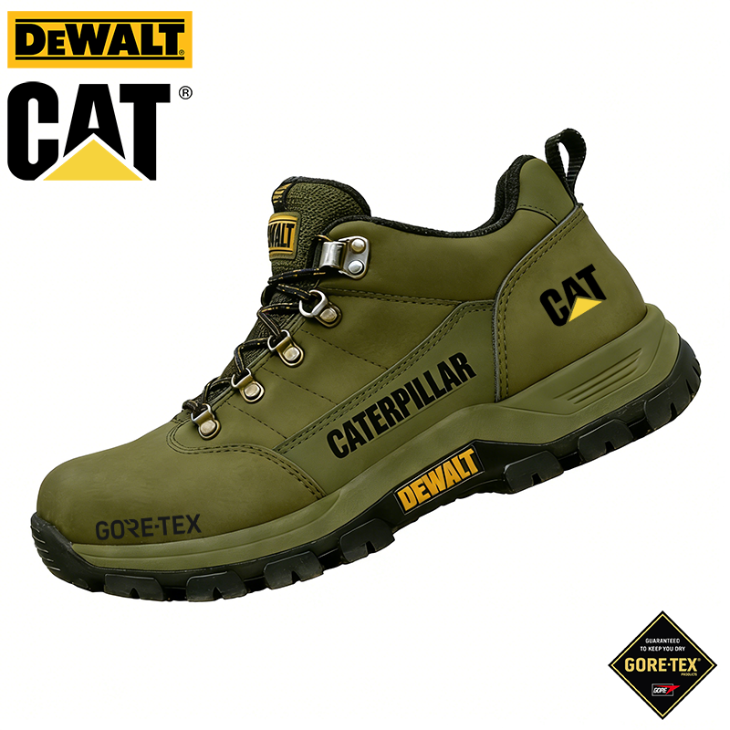 Chaussures de travail et de randonnée imperméables et respirantes pour hommes des marques DEWALT et CAT®
