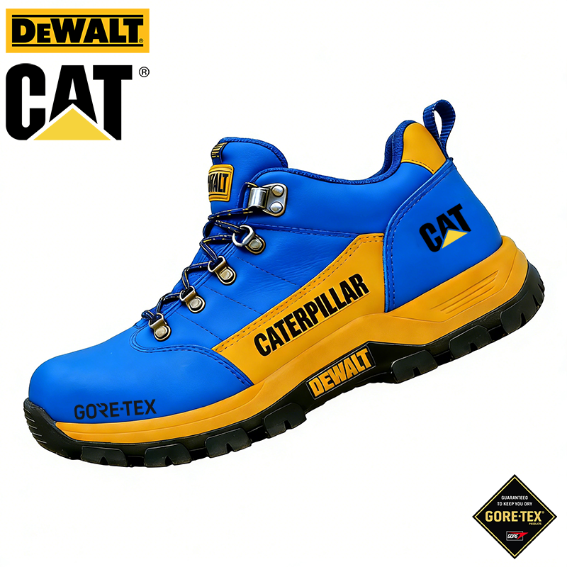 Chaussures de travail et de randonnée imperméables et respirantes pour hommes des marques DEWALT et CAT®