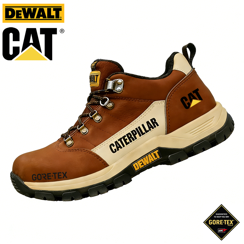 Chaussures de travail et de randonnée imperméables et respirantes pour hommes des marques DEWALT et CAT®