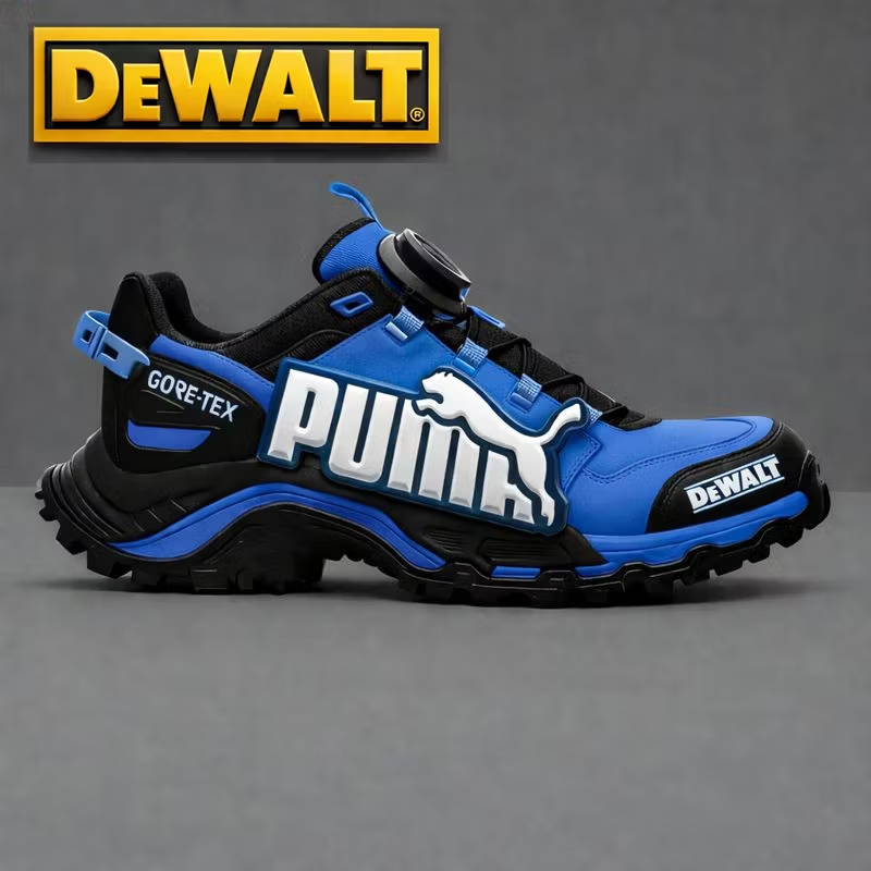 Die wasserdichten und atmungsaktiven Arbeits- und Wanderstiefel für Herren von PUMA® und DEWALT eignen sich ideal für die Arbeit und Outdoor-Aktivitäten.