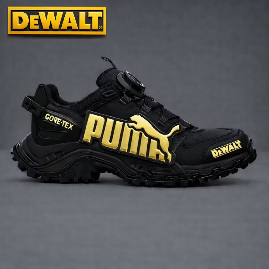 Die wasserdichten und atmungsaktiven Arbeits- und Wanderstiefel für Herren von PUMA® und DEWALT eignen sich ideal für die Arbeit und Outdoor-Aktivitäten.