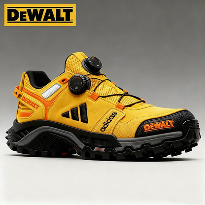 Neue Arbeitsschuhe für Herren von DEWALT und Adidas.