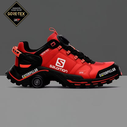 Chaussures de travail et de randonnée imperméables et respirantes pour homme des marques Salomon® et CAT
