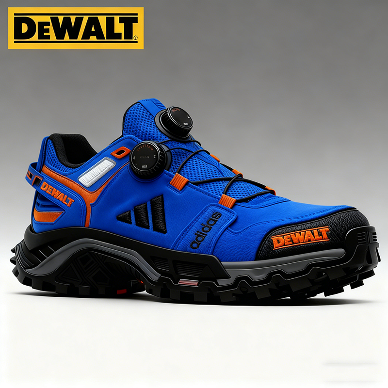 Neue Arbeitsschuhe für Herren von DEWALT und Adidas.